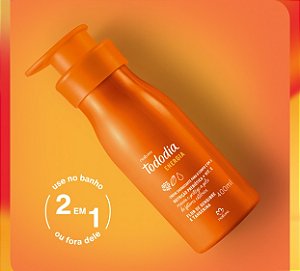 CREME DESODORANTE NUTRITIVO PARA O CORPO TODODIA FLOR DE GENGIBRE E TANJERINA   400ML