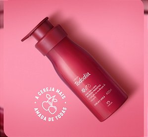 CREME DESODORANTE NUTRITIVO PARA O CORPO TODODIA CEREJA E AVELÃ  400ML
