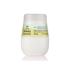 DESODORANTE ANTITRANSPIRANTE  ROLL-ON TODODIA CAPIM LIMAO E HORTELÃ 70ML