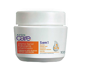 Creme Facial Avon Care Hidratante Vitaminado 100G