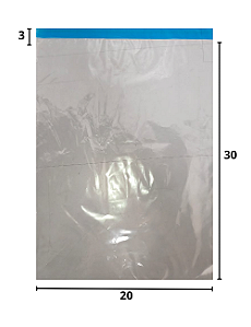 Envelope de Segurança Transparente 20x30