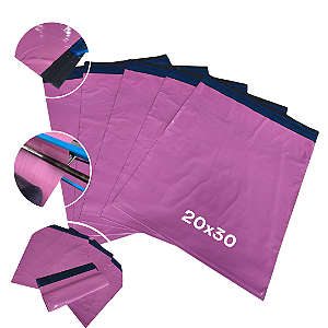 Envelope de Segurança Rosa Coex 20x30