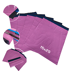 Envelope de Segurança Rosa Coex 15x25