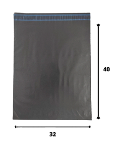 Envelope de Segurança Eco Cinza 32x40