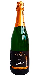 Sanctus Brut Chardonnay - Espumante Natural Branco