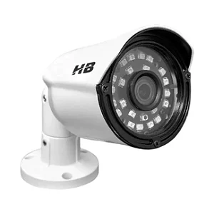 Câmera Híbrida 4 Megapixel Bullet de Metal 2K Infravermelho 25 Metros - HB