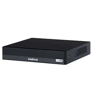 DVR Intelbras Gravador MHDX 1004-C Multi HD 4 Canais C/ Análise Inteligente de Vídeo