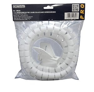 Organizador de Fios e Cabos com Aplicador 20mmx2m - Branca