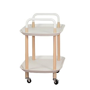 Carrinho Organizador Multiuso 2 prateleiras