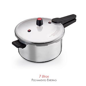 Panela de Pressão 7 Litros Fechamento Externo