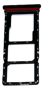 Gaveta Bandeja De Chip Infinix Hot 30i Original Azul