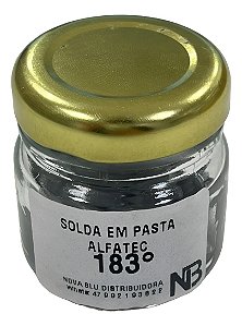 SOLDA EM PASTA ALFATEC BR301 (183) 100G