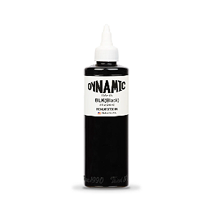 Tinta Dynamic Ink Tattoo Preto 240ml (Original)