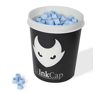 Batoque De Silicone AZUL Electric Ink Caps