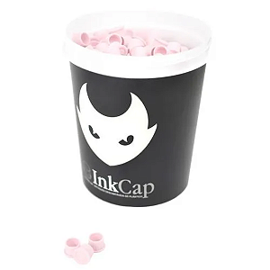 Batoque De Silicone Rosa Electric Ink Caps
