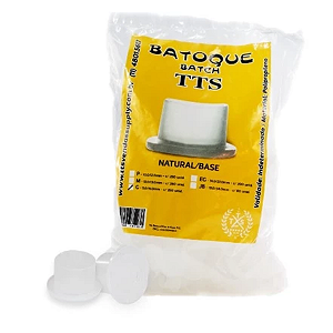 Batoque TTS Translucido Union Com Base - M - 250 unidades