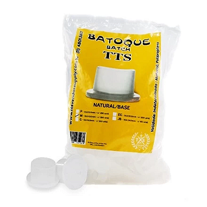 Batoque TTS Translucido Union Com Base - G - 250 unidades