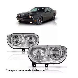 Farol Principal DODGE CHALLENGER Lado Esquerdo - AUTOMOTIVE IMPORTS ZN1313256