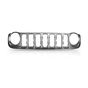 Grade Externa do Radiador JEEP RENEGADE Cromada - RUFATO 25267