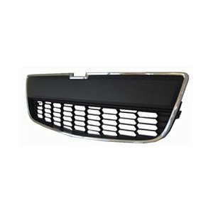 Grade do Para-choque Dianteiro CHEVROLET - GM SONIC com Friso Cromado - RUFATO 25555
