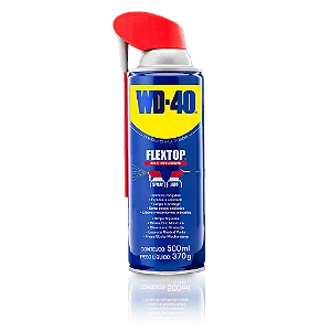 WD-40 FLEXTOP 500ML - Lubrificante Multiuso com Bico Flexível