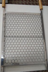 GRELHA MOEDA INOX 4000X500MM