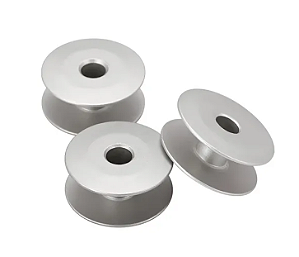 KIT COM 10 BOBINAS DE ALUMINIO GRANDE PARA TRANSPORTE DUPLO E TRIPLO