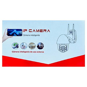 Câmera Inteligente Wi-Fi De Uso Externo Inclinação 355 Graus KAP-S381