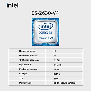 Processador Intel Xeon E5-2630 V4 2.20ghz 10-core