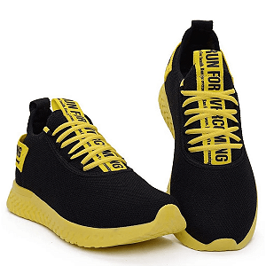 Tênis Unissex On Inports Neon Academia Caminhada Leve