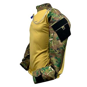 Camisa / Jaqueta de Hidratação Combat T-Shirt Cor:Amarelo;Tamanho:G