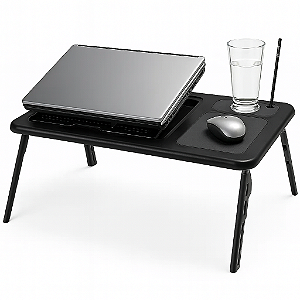 Mesa para Notebook com Cooler Preto