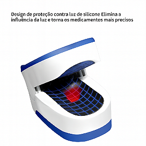 Oxímetro Digital de Dedo Medidor De Saturação De Oxigênio