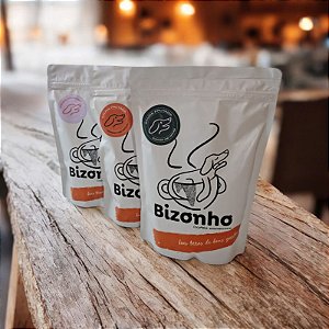 Trio de Cafés Frutados do Bizonho