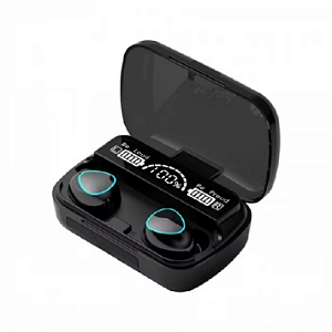 Fones de Ouvido Sem Fio Bluetooth com Estojo Carregador