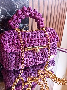 Bolsa htá lilás