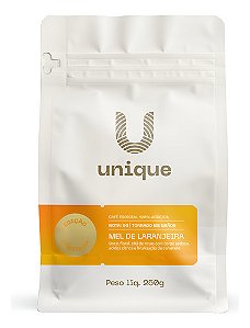 Café Mel De Laranjeira Em Grãos 100% Arábica 250g Unique
