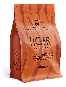 Café Especial Tiger Espresso 250g - Grãos - Doce E Intenso