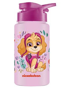 Garrafa Squeeze Patrulha Canina Rosa 500 ml Skye
