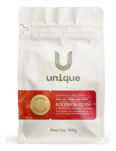 Café Especial Bourbon Rosa Em Grãos 100% Arábica 150g Unique