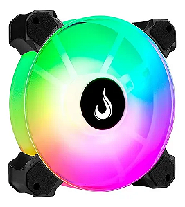 VENTOINHA RISE MODE COOL MOTHERBOARD, 120MM, ARGB, PRETO - RM-ARGB-05-5V