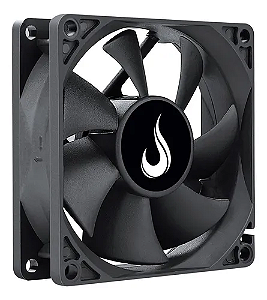 COOLER FAN RISE MODE BLACK, 80MM, PRETO - RM-BK-02-FB