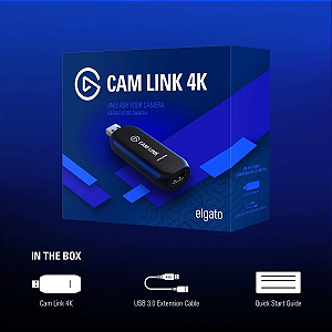 ADAPTADOR DE VIDEO ELGATO CAM LINK 4K, 2160P, HDMI - 10GAM9901