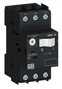 DISJUNTOR MOTOR WEG MWL 18 6,3 - 10A