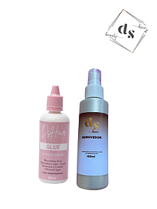 Kit Cola DS Hair Glue + Removedor 60ml