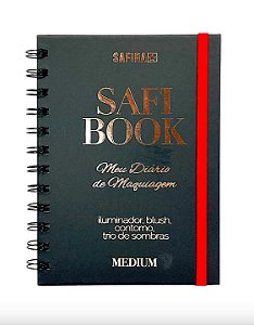 Paleta De Contorno, Iluminador, Blush e Sombra - Meu Diário de Maquiagem SafiBook