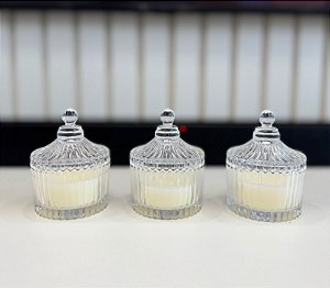 Kit 3 Velas Aromáticas Luxo