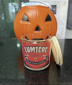 Vela Aromática Maçã com canela | Coleção de Halloween