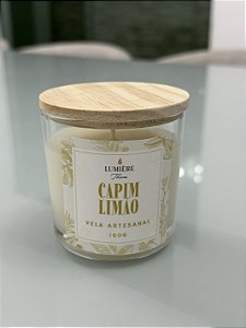 Vela Aromática Capim Limão - 160 g