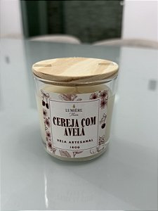 Vela Aromática Cereja com Avelã - 160 g